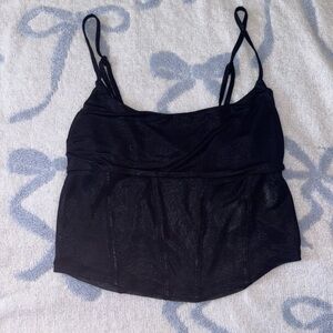 UO Urban Outfitters Hal Printed Mesh Cami